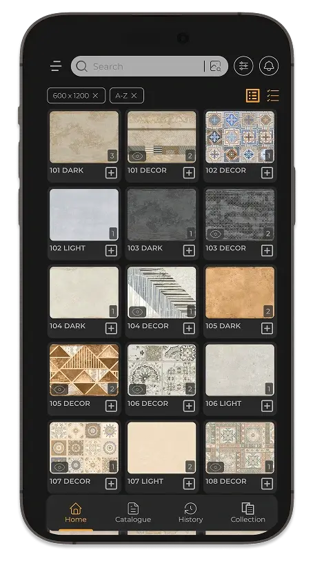 Tiles Catalogue preview